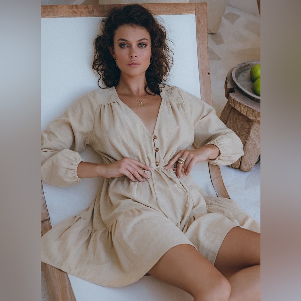 Bali Lane Linen Dress